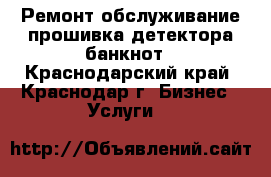 Ремонт обслуживание прошивка детектора банкнот - Краснодарский край, Краснодар г. Бизнес » Услуги   